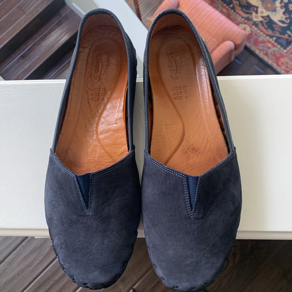 Spring Step suede flats.